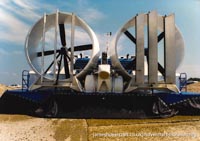 AP1-88 hovercraft promotional day by BHC -  (credit: The <a href='http://www.hovercraft-museum.org/' target='_blank'>Hovercraft Museum Trust</a>).